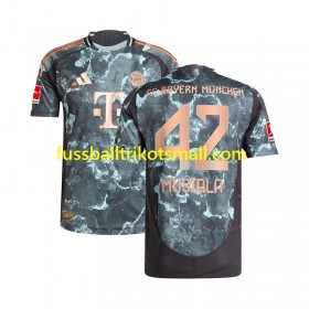 Fußballtrikots Bayern München Jamal Musiala 42 2024-2025 Kurzarm Auswärts-trikot kaufen